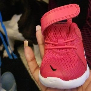 Red Nike Flex Contact 3